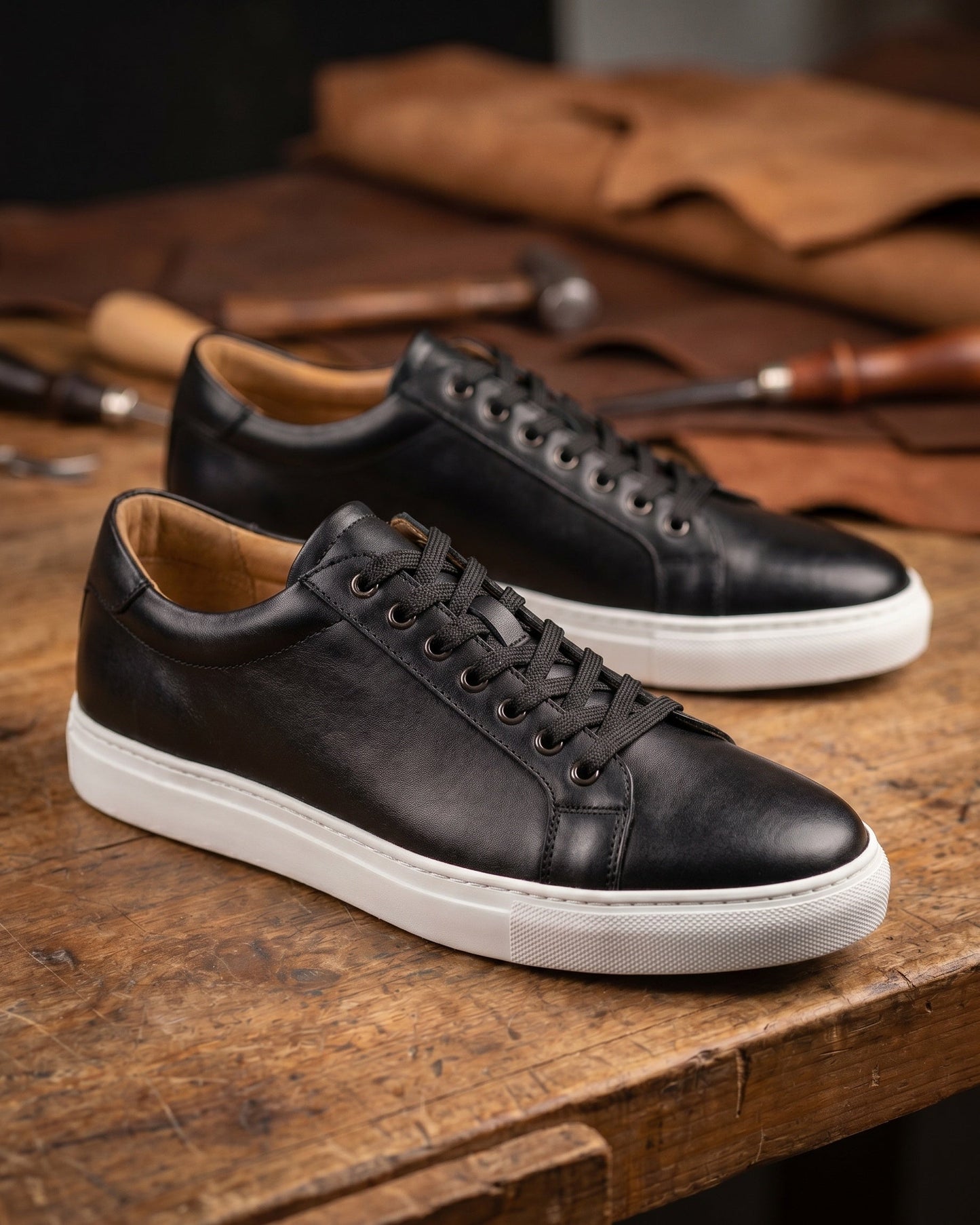 Antonio Leather Sneaker